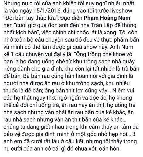 Trần Lập ra đi: Chống ung thư, cuộc chiến không chỉ của bệnh nhân ảnh 2