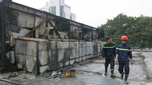 Xác định nguyên nhân gây ra cháy ở Cung thiếu nhi Hà Nội ảnh 5