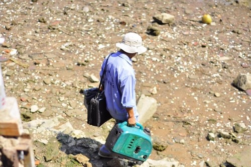 Vụ sập cầu Ghềnh: Cận cảnh máy 3D 2 tỷ quét lòng sông Đồng Nai ảnh 2