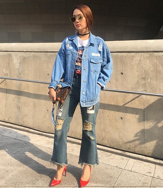 Minh Hằng đầy 'chất chơi' thu hút nhiều ống kính ở Hàn Quốc ảnh 4