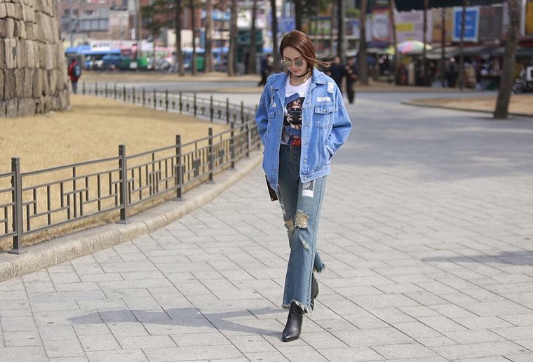 Minh Hằng đầy 'chất chơi' thu hút nhiều ống kính ở Hàn Quốc ảnh 3