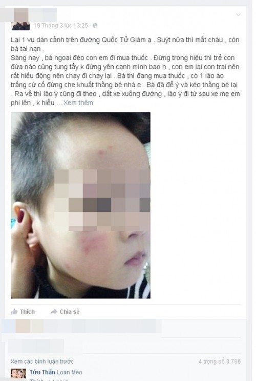 Xôn xao vụ dàn cảnh gây tai nạn và bắt cóc trẻ em giữa ban ngày ảnh 2