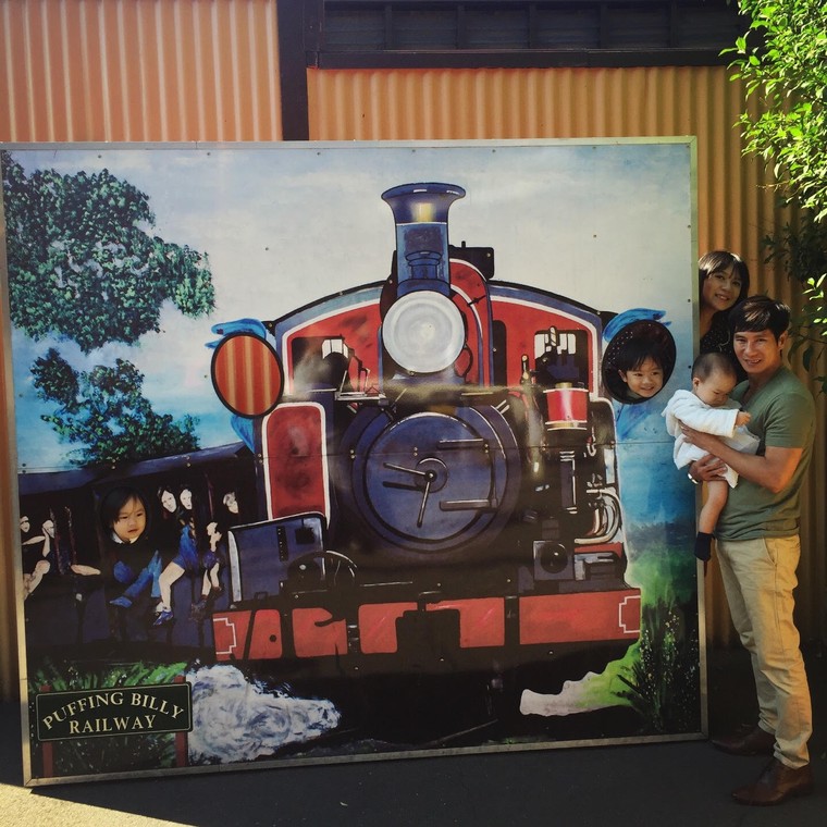 Lý Hải - Minh Hà cùng các con du lịch khám phá xứ sở chuột túi ảnh 10