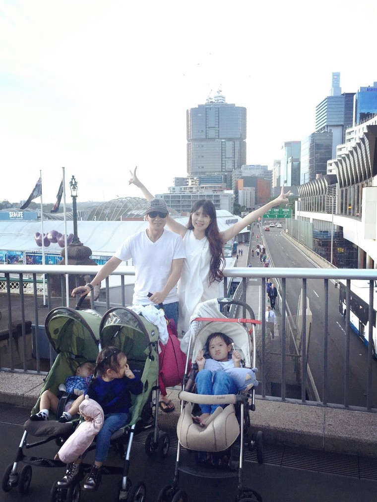 Lý Hải - Minh Hà cùng các con du lịch khám phá xứ sở chuột túi ảnh 7