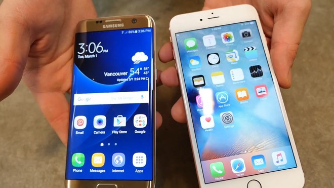 Ném rơi từ 6m xuống, Galaxy S7 edge hay iPhone 6S Plus nát bươm? ảnh 1
