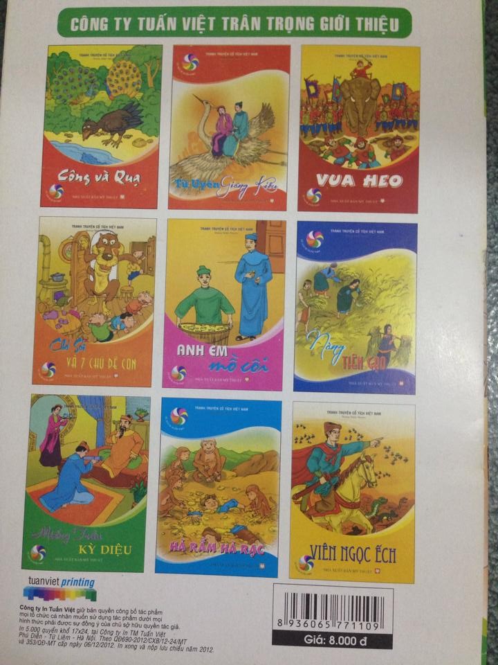 Trang bìa sách truyện thiếu nhi sai chính tả nghiêm trọng ảnh 3