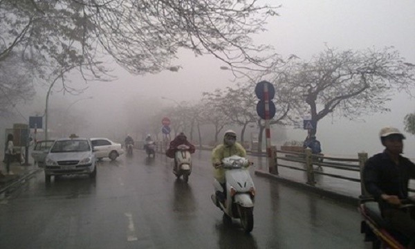 Không khí lạnh tăng cường, miền Bắc rét đậm trên diện rộng ảnh 1