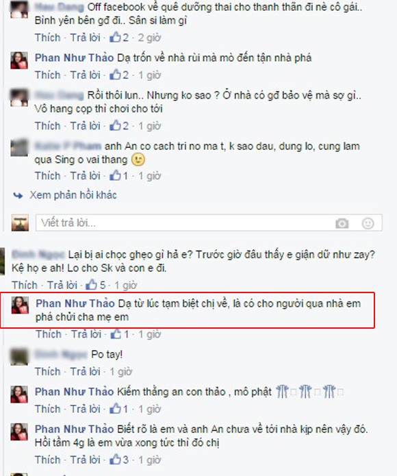 Phan Như Thảo 'nổi đóa với người đàn bà bẩn thỉu, độc ác, hèn hạ' ảnh 5