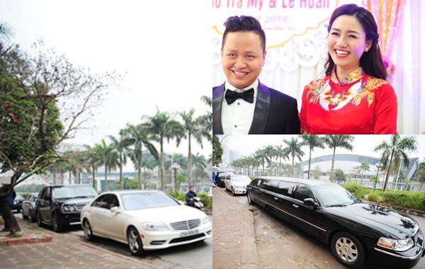 Chồng Á hậu Ngô Trà My đưa dàn siêu xe và Limousine đến hỏi vợ ảnh 1