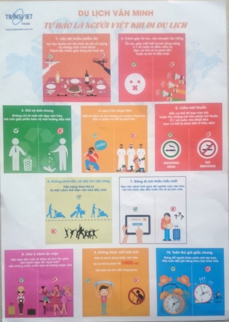 Để du khách Việt hết 'xấu xí' khi đi du lịch nước ngoài ảnh 1