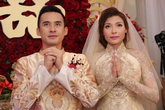 Toàn cảnh đám cưới lãng mạn của Lương Thế Thành - Thúy Diễm ảnh 10