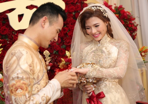 Toàn cảnh đám cưới lãng mạn của Lương Thế Thành - Thúy Diễm ảnh 8