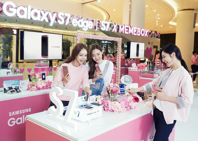 ‘Ăn theo’ Apple, Galaxy S7/S7 Edge thêm phiên bản màu vàng hồng ảnh 1