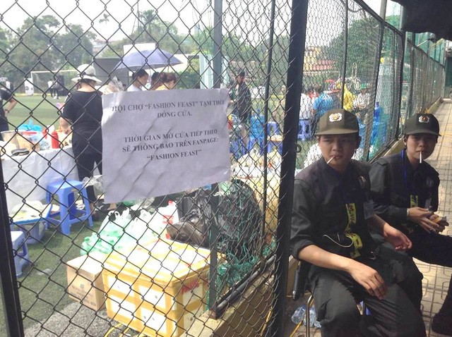 Hội chợ container đình đám đang bị công an 'sờ gáy' ảnh 1