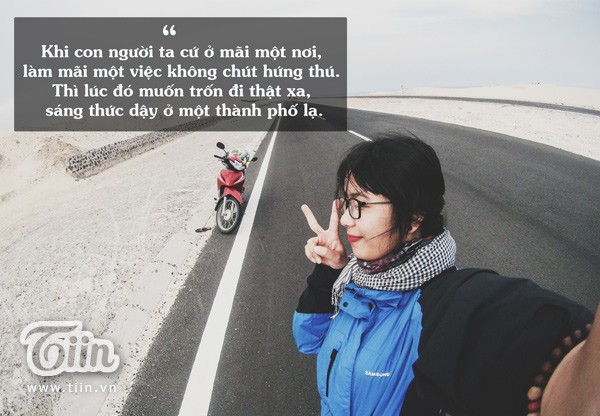 Nữ phượt thủ 'cô đơn đi trốn' độc hành 1.950km ảnh 1