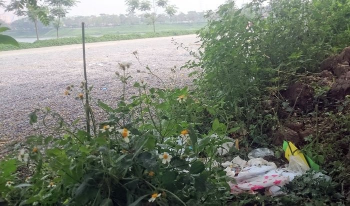 Sau kỳ nghỉ lễ công viên Yên Sở ngập trong rác ảnh 8