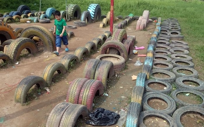 Sau kỳ nghỉ lễ công viên Yên Sở ngập trong rác ảnh 5