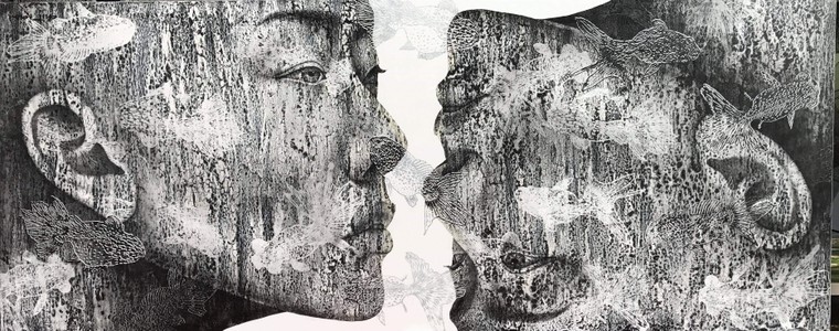 Chiêm ngưỡng 28 bức chân dung ấn tượng thị giác mạnh mẽ của họa sĩ Thái Lan ảnh 15