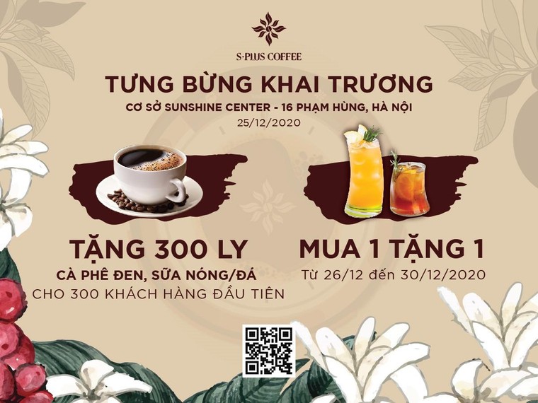Khai trương thêm một cơ sở của chuỗi thương hiệu 5 sao S-Plus Coffee ảnh 2