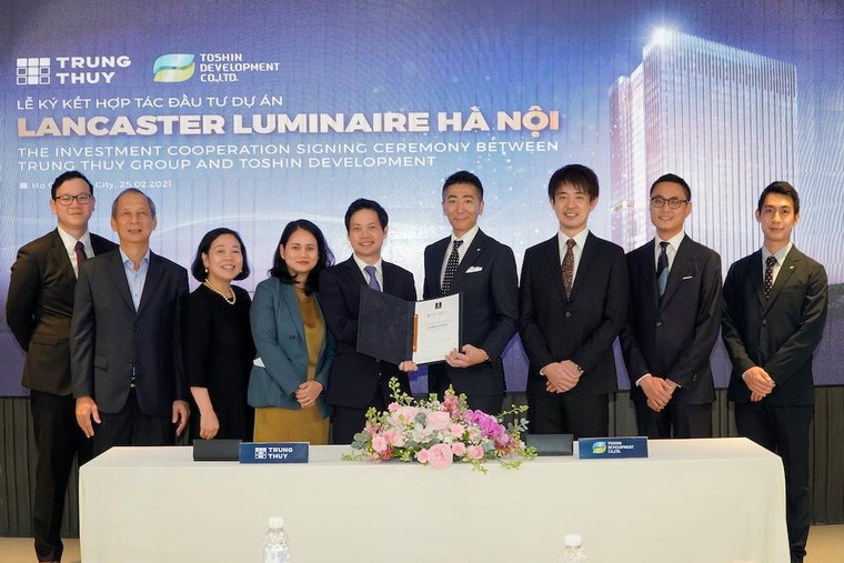 Hà Nội: Tập đoàn Takashimaya bắt tay cùng Trung Thủy đầu tư Dự án phức hợp Lancaster Luminaire ảnh 1