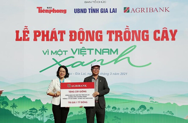 Agribank: Hành trình 1 triệu cây xanh năm 2021 đến với Gia Lai - tiếp nối mệnh lệnh từ trái tim ảnh 4