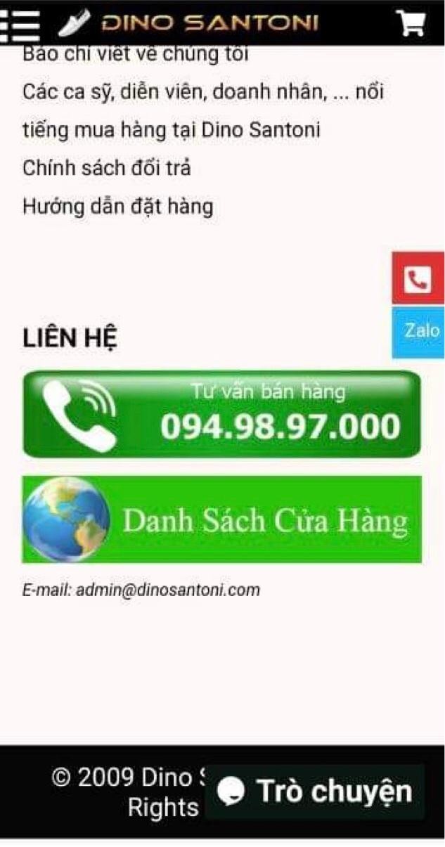 Khách hàng bức xúc vì mua hàng, chuyển tiền nhưng cửa hàng Dino Santoni không giao giày ảnh 3