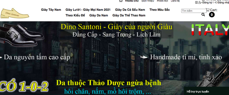 Không có thương hiệu giày Ý nào là Dino Santoni tại Việt Nam như quảng cáo trên mạng ảnh 5