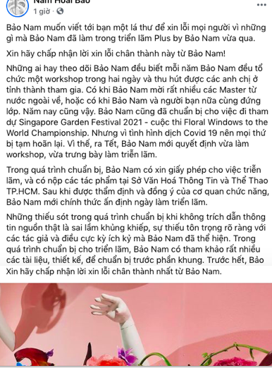 Bảo Nam xin lỗi vụ đạo ý tưởng, thừa nhận mắc sai lầm khủng khiếp ảnh 2