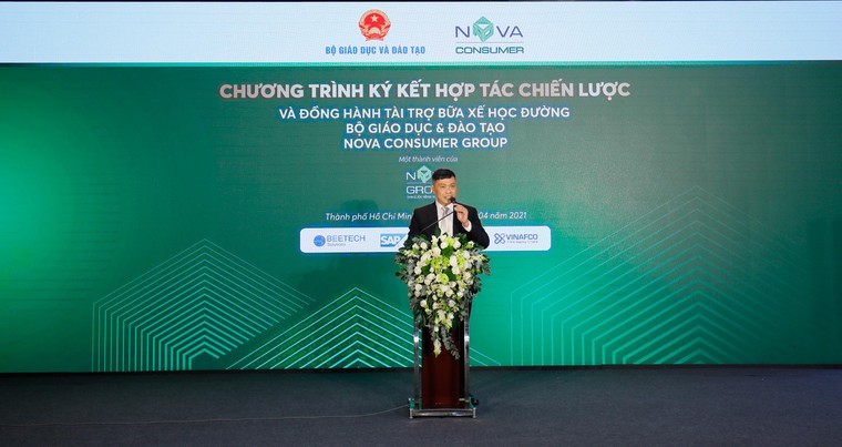 Nova Consumer Group hợp tác cùng Bộ GD&ĐT triển khai chương trình Bữa xế học đường ảnh 3