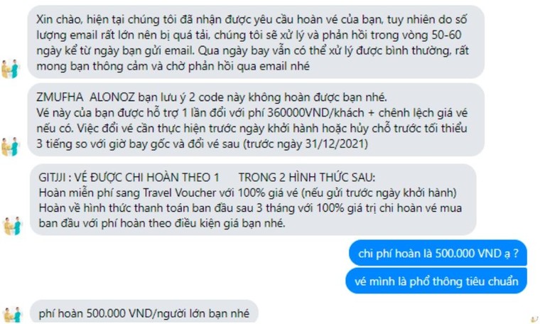 Vietnam Airlines lại bị phàn nàn về thủ tục hoàn vé giữa dịch Covid-19 ảnh 1