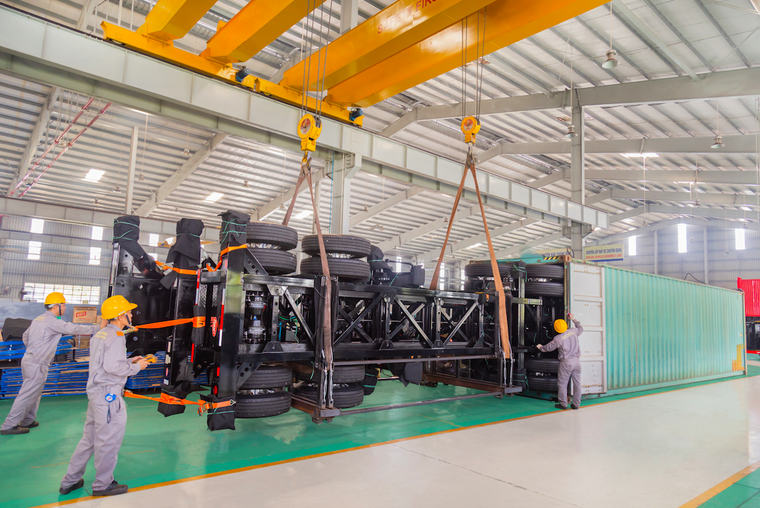 Thaco đẩy mạnh xuất khẩu sơmi rơmoóc sang thị trường Mỹ ảnh 2