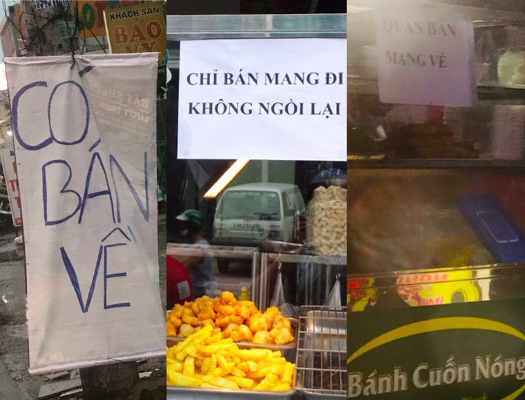 Sài Gòn những ngày 'Chỉ bán mang đi' ảnh 1