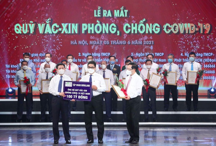 Novaland đồng lòng, quyết tâm thực hiện bằng được chiến lược vắc-xin thần tốc hơn nữa ảnh 2