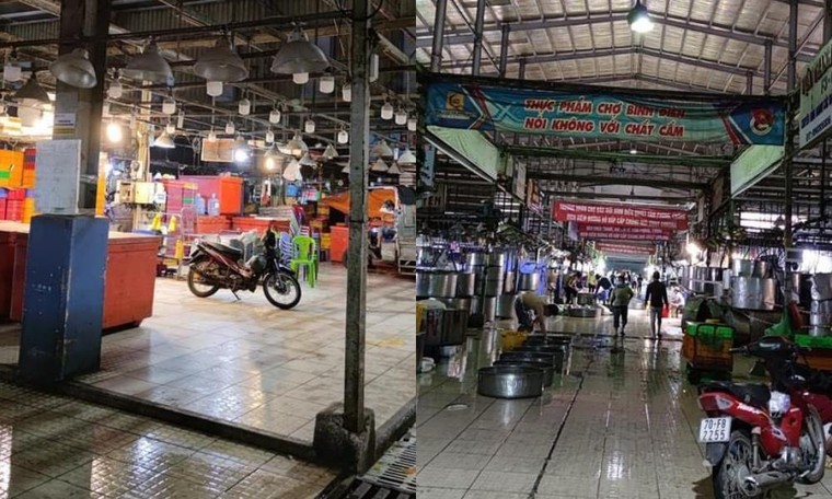 Từ 8 giờ ngày 6/7, chợ Bình Điền tạm dừng hoạt động lần đầu tiên kể từ khi thành lập ảnh 1