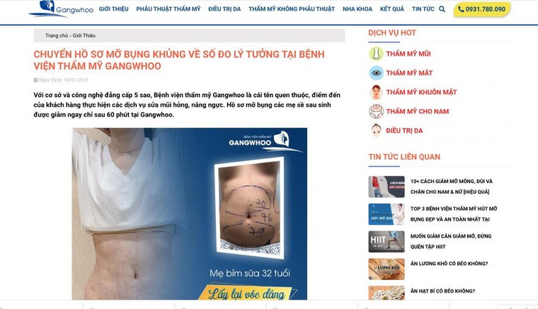 Vụ tử vong khi hút mỡ bụng tại BVTM Gangwhoo: Bệnh viện liên tục thất hứa ảnh 1