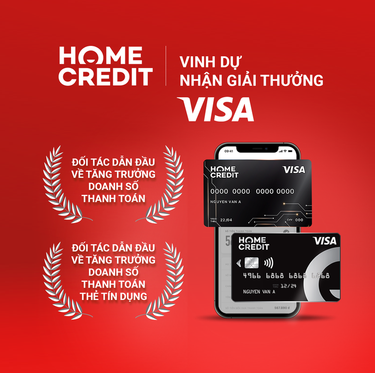 Home Credit giành được hai giải thưởng của Visa Award 2021 ảnh 1