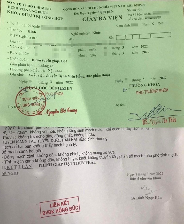 Bệnh viện Ung Bướu TP.HCM: “Câu" bệnh nhân ra bệnh viện tư mổ… dưới mác “liên kết chuyên môn"? ảnh 2