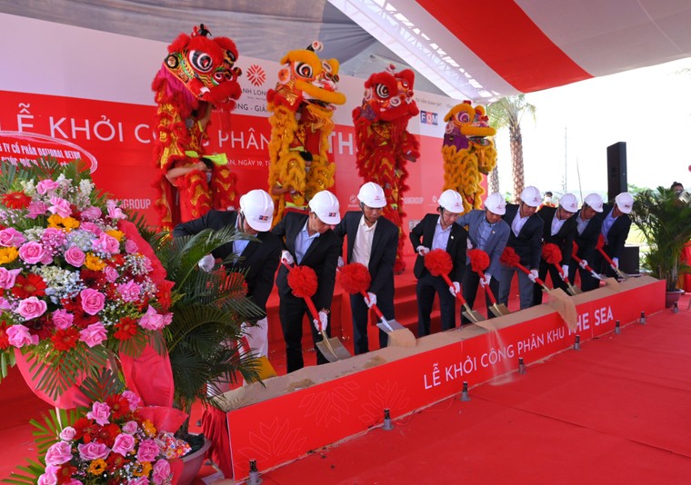 Nam Group khởi công xây dựng khu nhà phố The Sea tại Bình Thuận ảnh 1