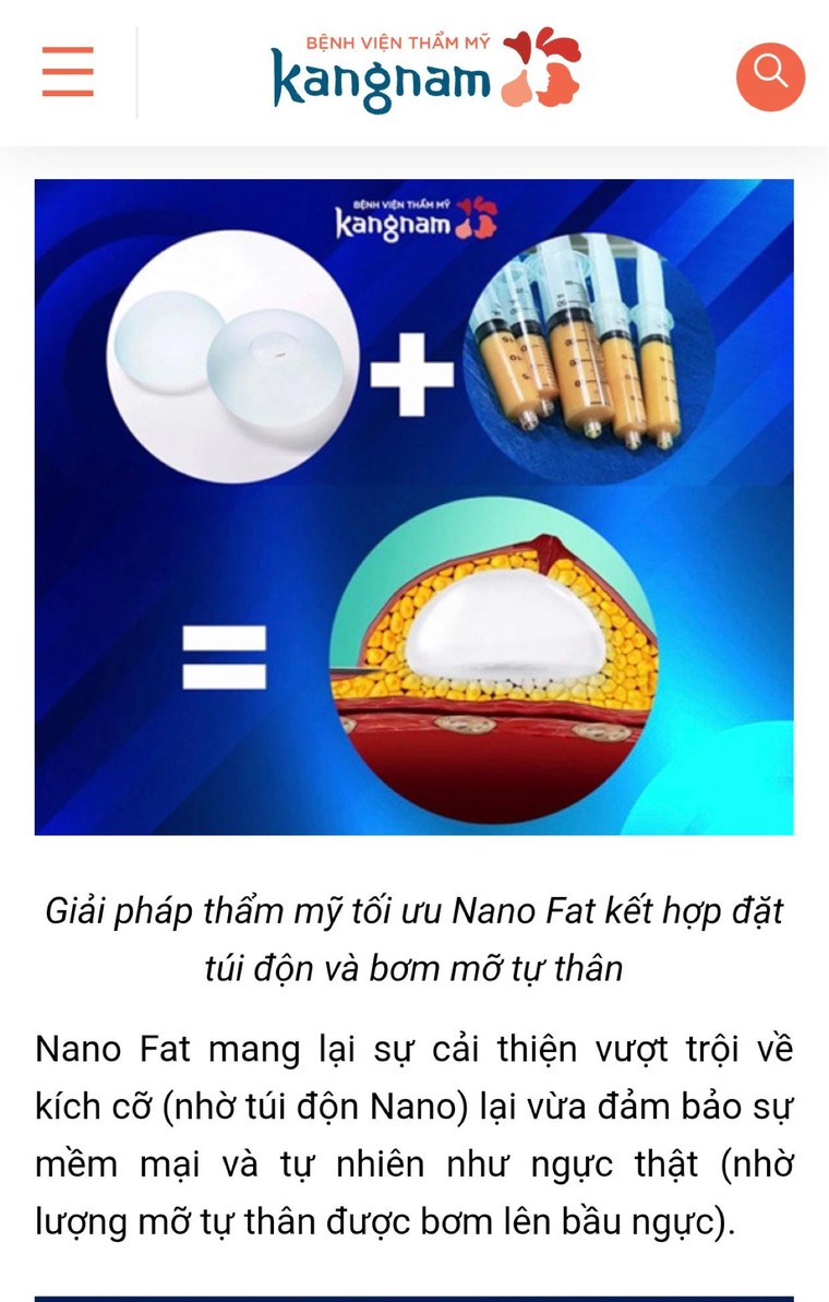 Bệnh viện Thẩm mỹ Kangnam Sài Gòn lấy làm tiếc khi khách hàng cấy mỡ tử vong?! ảnh 1