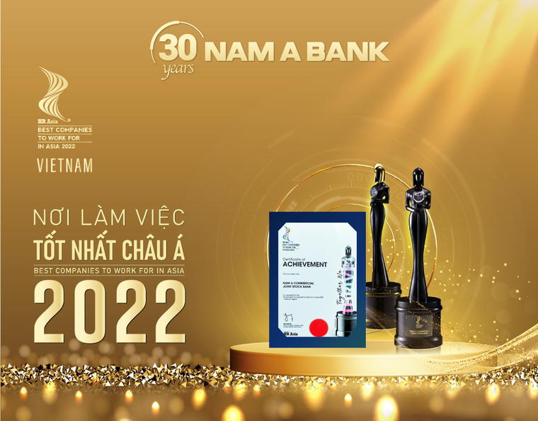 Nam A Bank đạt giải thưởng vì nỗ lực kiến tạo môi trường làm việc tốt nhất cho nhân viên ảnh 2