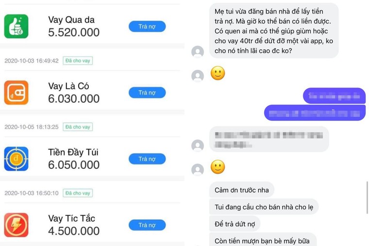 Ma trận vay app - Bài 2: Bi kịch của nạn nhân vay tiền nhanh ảnh 2