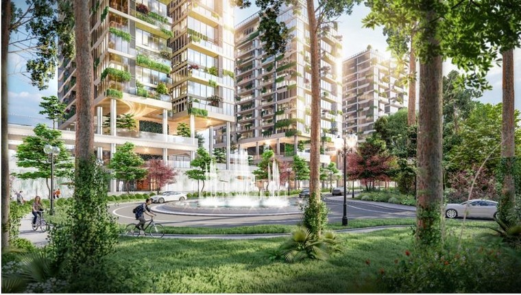 Sức hấp dẫn từ những “khu vườn trên không” tại dự án Sunshine Green Iconic ảnh 2