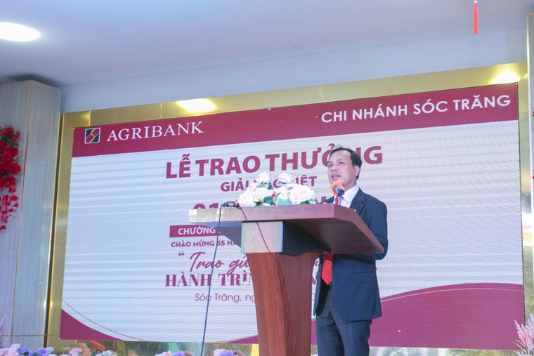Agribank trao thưởng giải Đặc biệt cho khách hàng gửi tiền tại Sóc Trăng ảnh 1