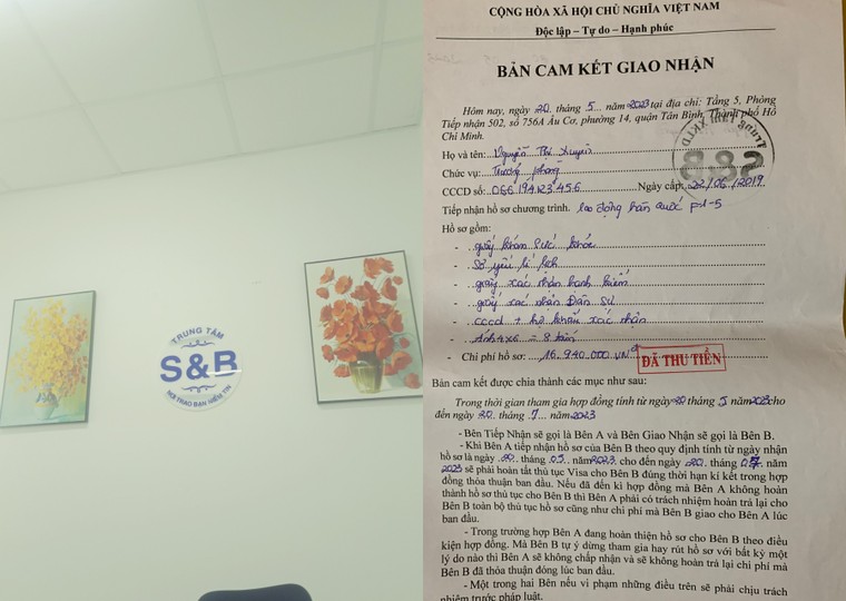 Thất nghiệp, người dân sập bẫy Trung tâm Xuất khẩu lao động Hàn Quốc S&B ảnh 2