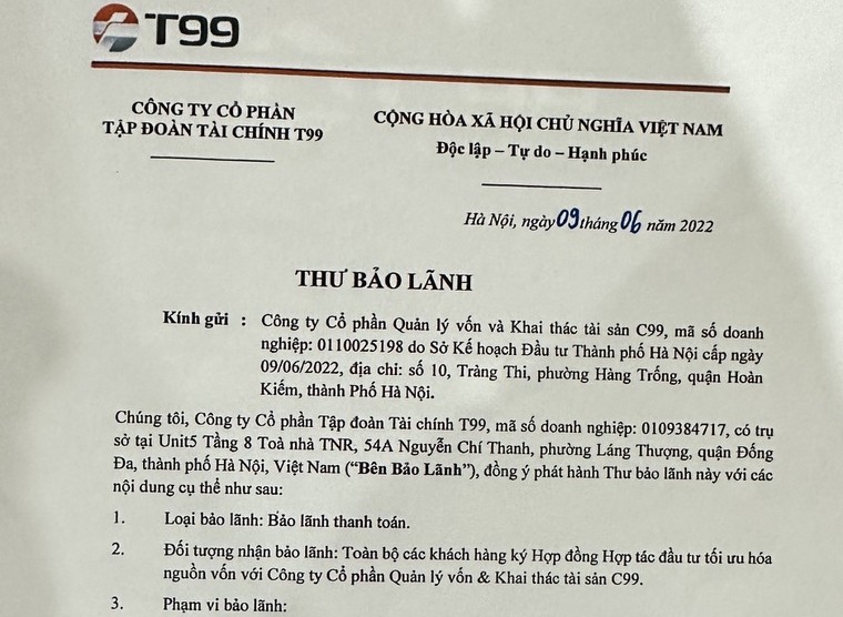Người dân tố C99, T99 lừa đảo-Bài 3: Đánh bóng thương hiệu bằng ca sĩ, hoa hậu rồi âm thầm biến mất! ảnh 1