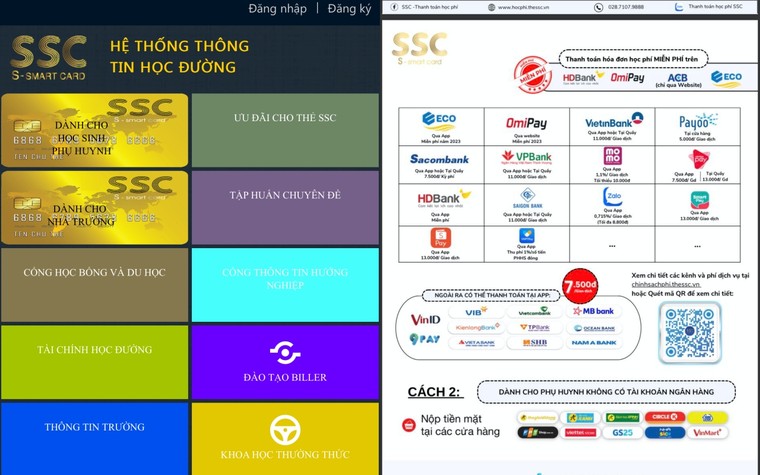 TP.HCM Đóng học phí không dùng tiền mặt - Đề án SSC có lợi cho ai?! ảnh 1