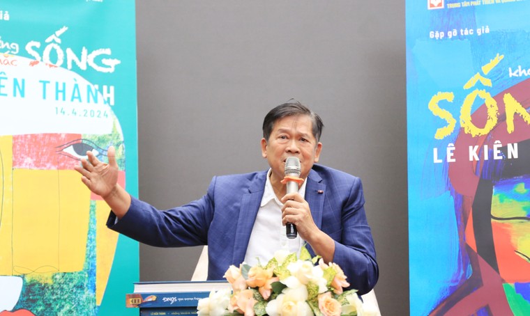 Nhà văn Lê Kiên Thành chinh phục độc giả bằng sự chân thành và trái tim nhân hậu ảnh 6