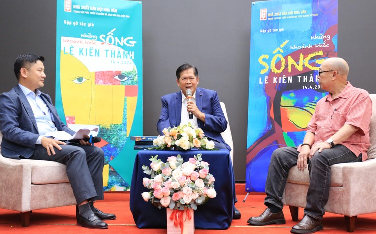 Nhà văn Lê Kiên Thành chinh phục độc giả bằng sự chân thành và trái tim nhân hậu ảnh 1