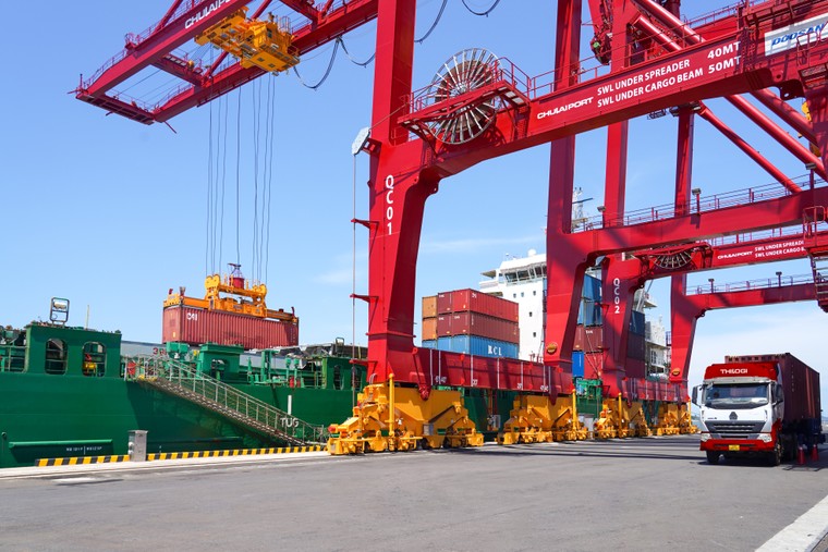 Cảng Chu Lai mở thêm các tuyến hàng hải mới ảnh 2