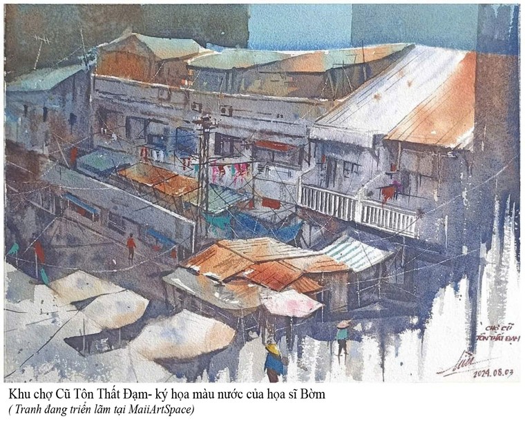 Ký họa “Sài Gòn trong tôi” ảnh 5